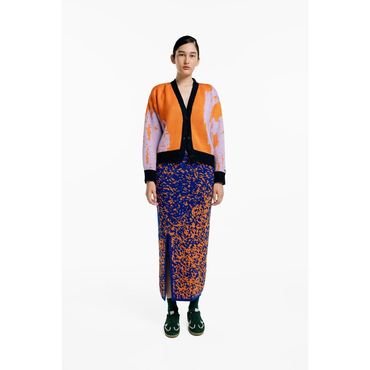 MAGLIONE - Falda Pixel Mujer