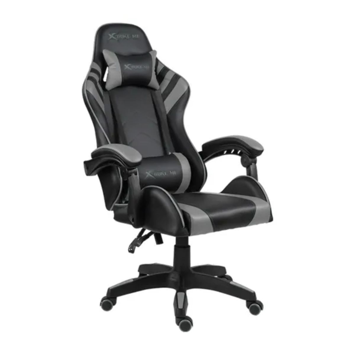 XTRIKE ME - Silla Gamer Xtrike Me Ergonómica Reclinable Color NegroGris Material