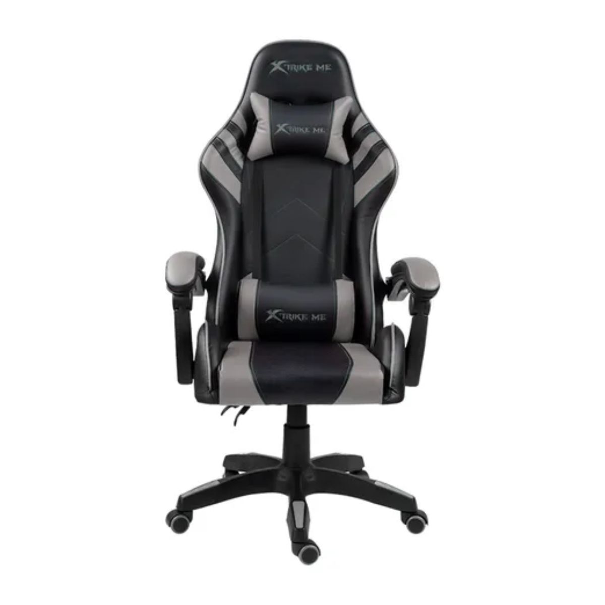 XTRIKE ME - Silla Gamer Xtrike Me Ergonómica Reclinable Color NegroGris Material