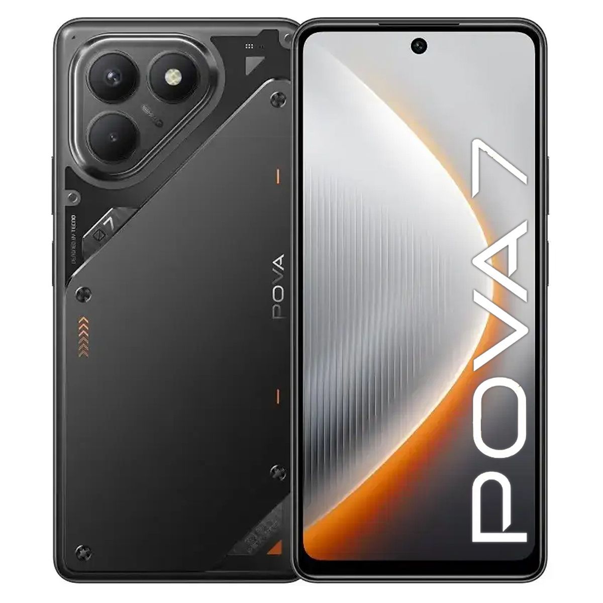 TECNO MOBILE - Celular Tecno POVA 7 256GB 8GB (Ampliable a 16GB) Negro