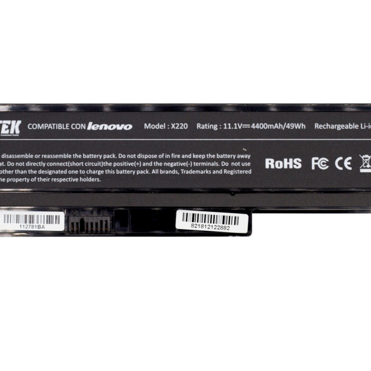 NEOTEK - Bateria para Laptop Lenovo X220  X230 ThinkPad