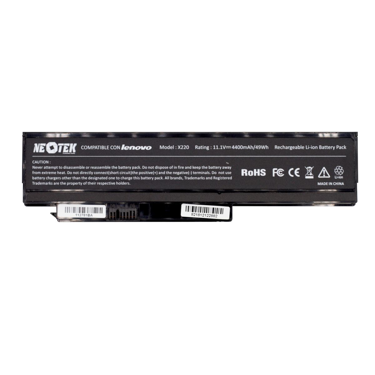 NEOTEK - Bateria para Laptop Lenovo X220  X230 ThinkPad