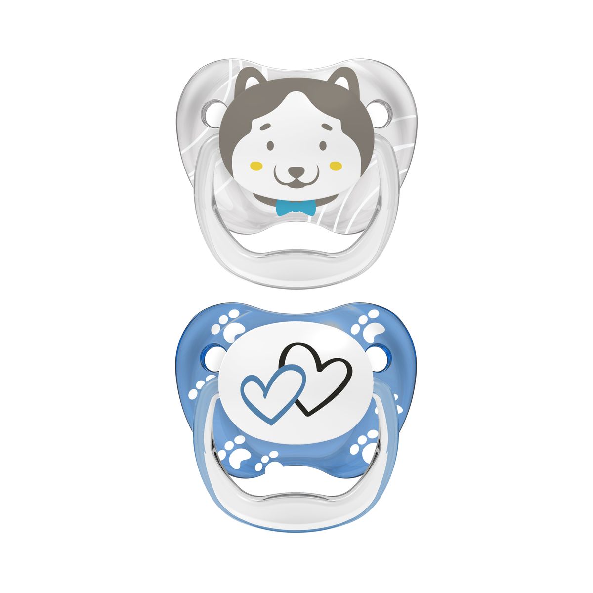 DR BROWNS - CHUPO ENTRETENCION PREVENT ANIMAL N2 AZUL