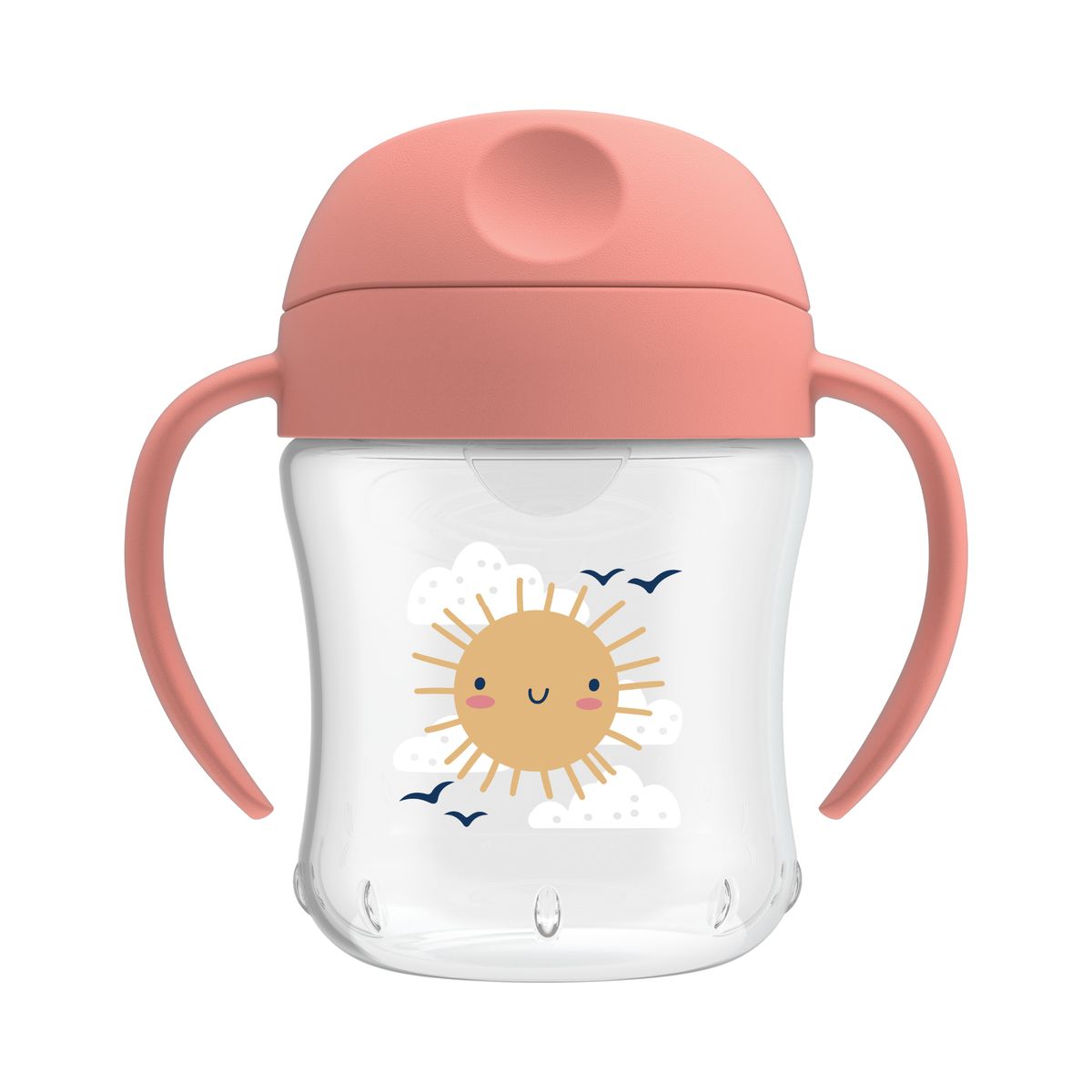 DR BROWNS - VASO ENTRENADOR DR BROWNS 6 OZ ROSADO