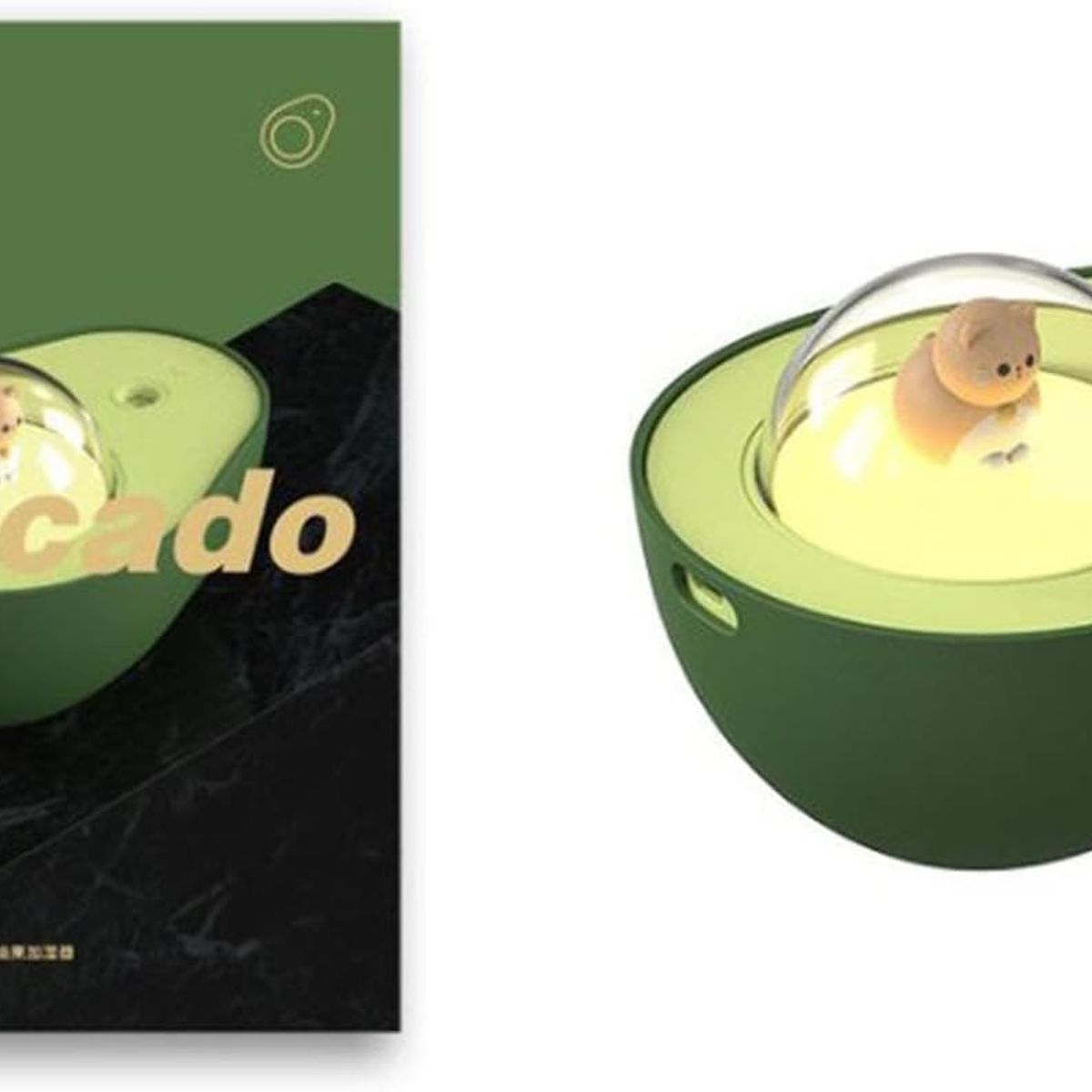GENERICO - Humidicador ambientador Diseño Aguacate