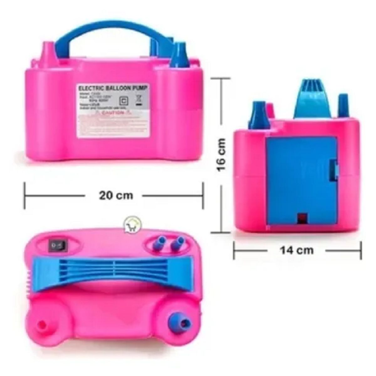 GENERICO - Inflador Compresor Para Bomba De Globos