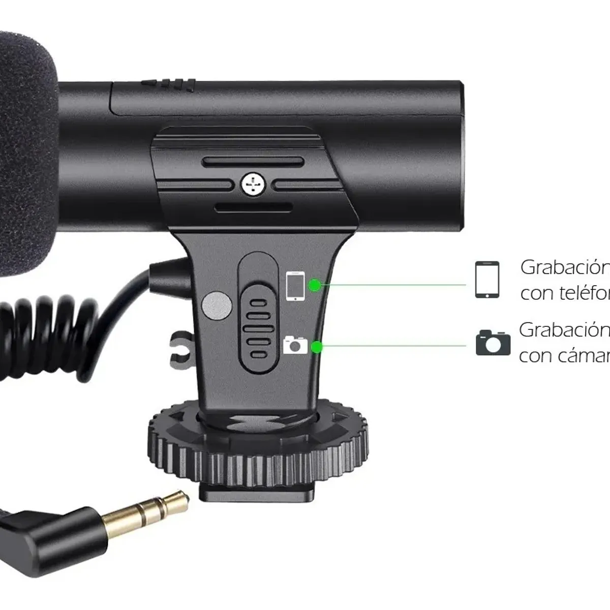 GENERICO - Micrófono Para Camara Dslr