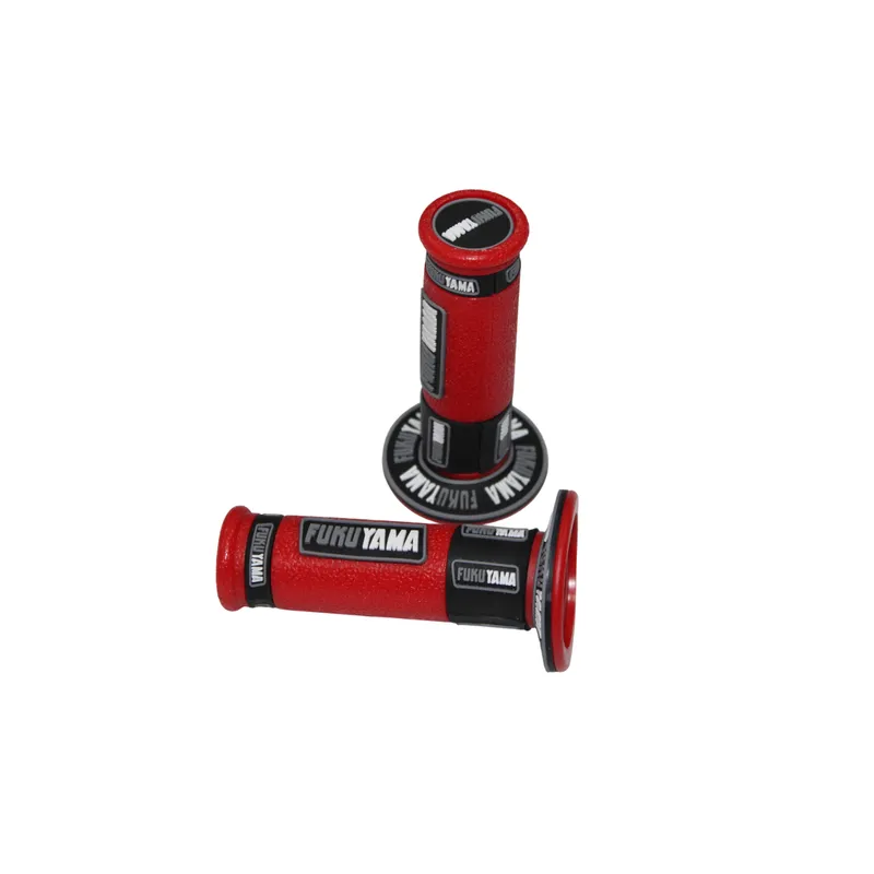 GENERICO - Manillar de lujo UNIVERSAL para Moto COLOR ROJO
