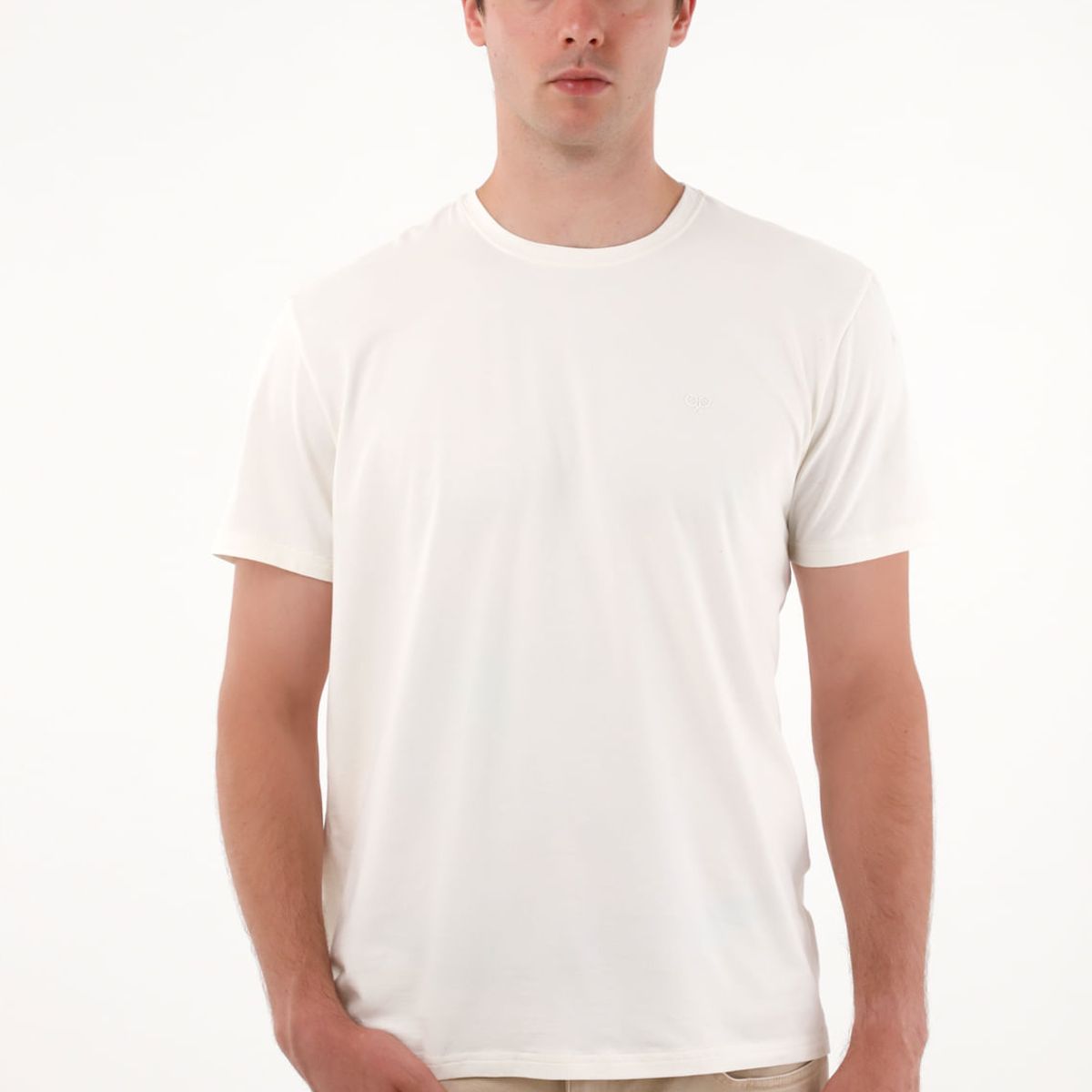 TENNIS - Camiseta con raqueta estampada crudo para hombre