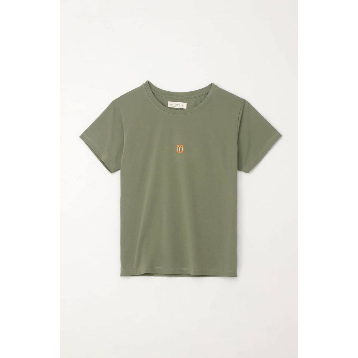 TENNIS - Camiseta básica estampada verde para mujer