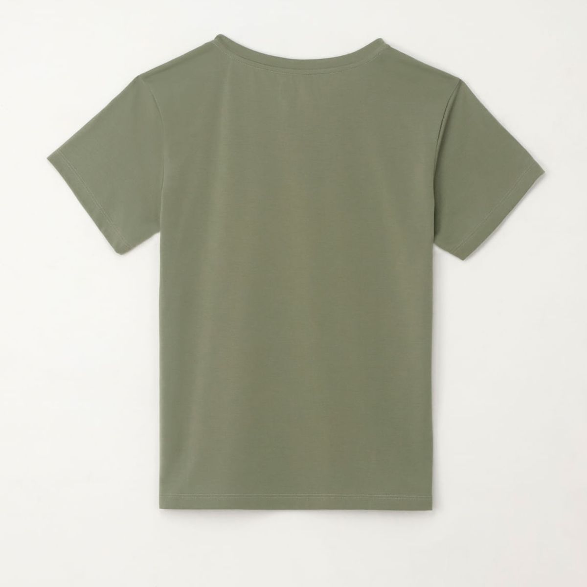 TENNIS - Camiseta básica estampada verde para mujer