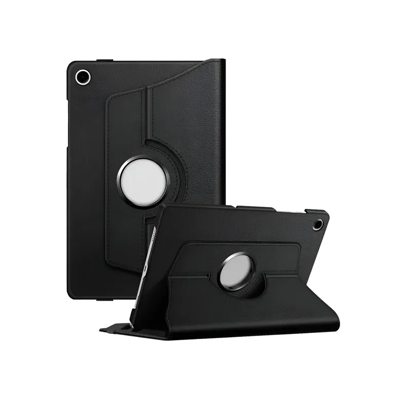 GENERICO - forro Funda Estuche Giratorio 360 Para Samsung a9 plus x210 negro