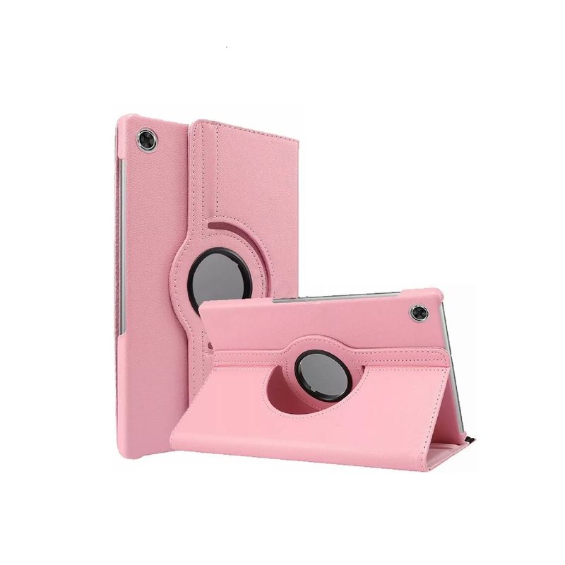 GENERICO - forro Funda Estuche Giratorio 360 Para Samsung s10 plus rosa