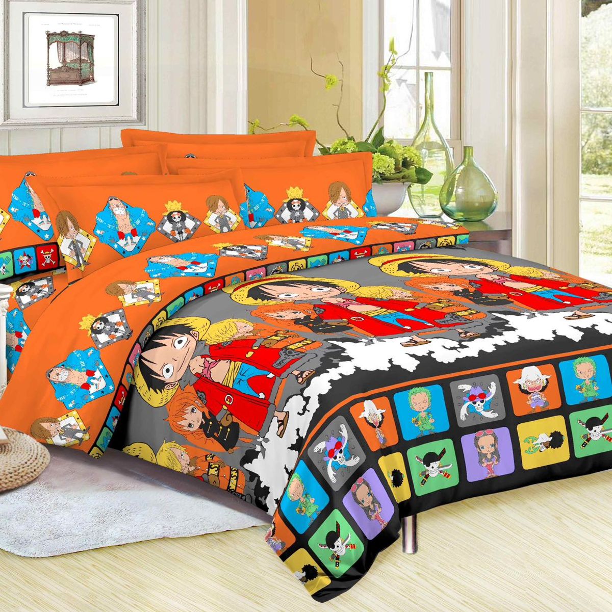 SIRENITAS - Juego de sabanas Cama Sencilla Infantil