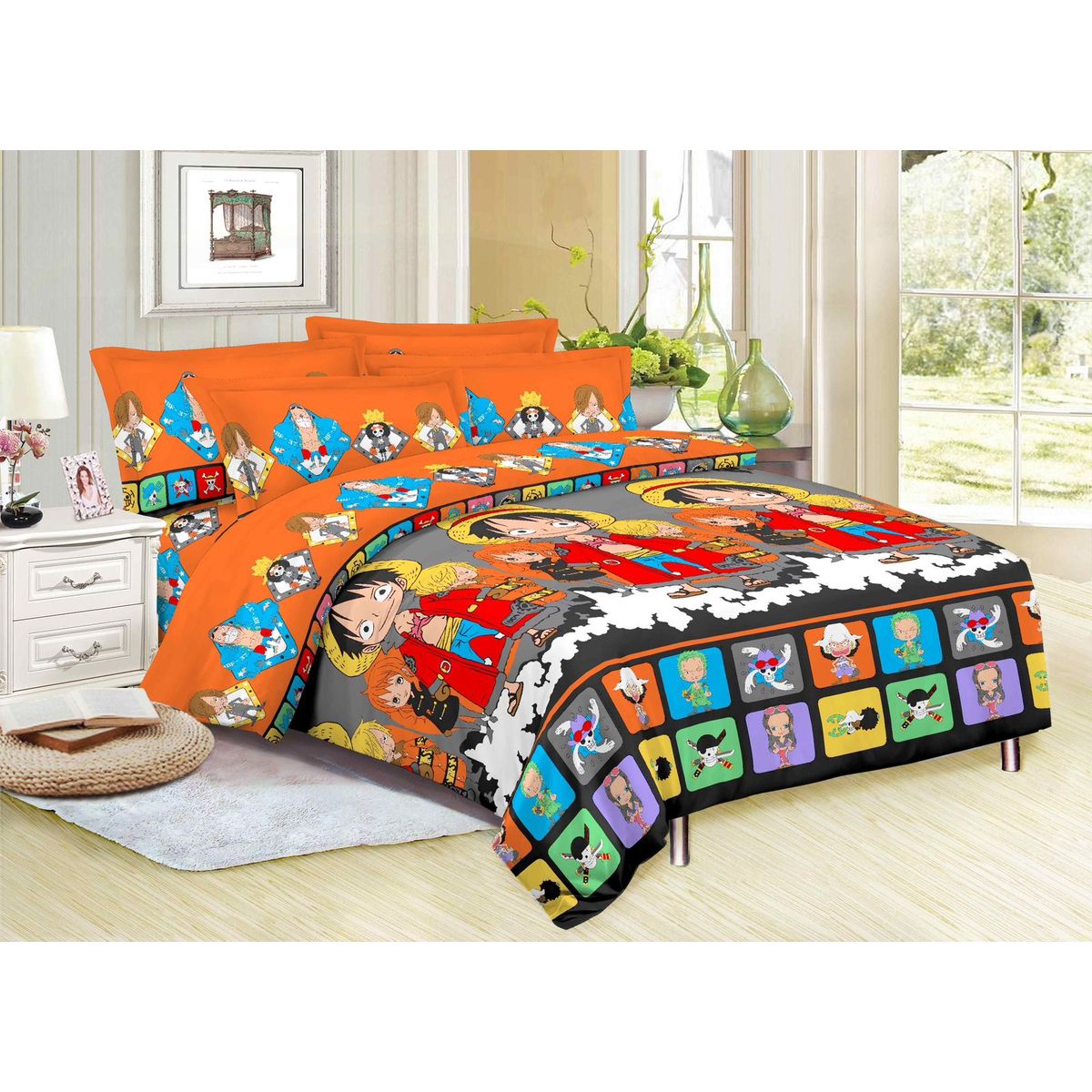 SIRENITAS - Juego de sabanas Cama Sencilla Infantil