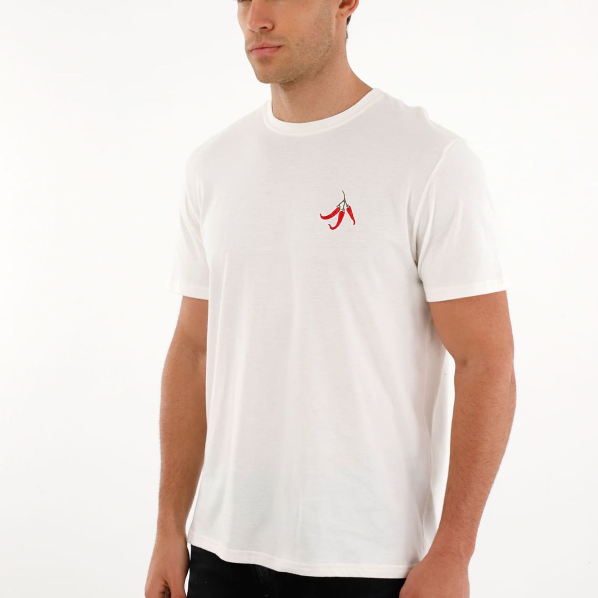 TENNIS - Camiseta con estampado en espalda crudo para hombre