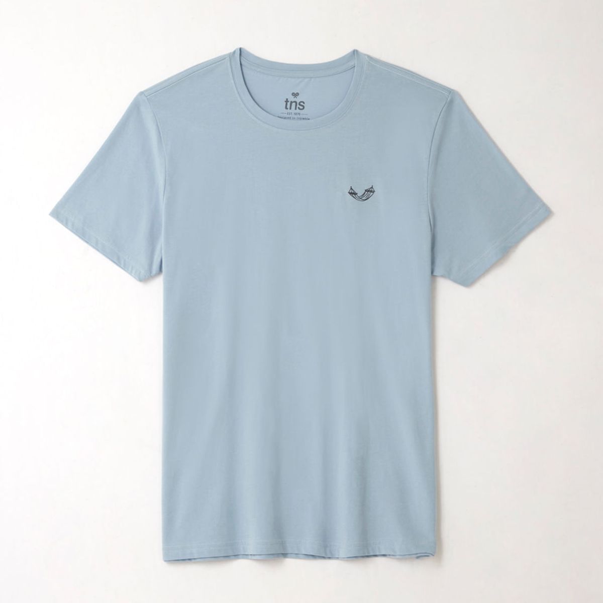 TENNIS - Camiseta básica azul para hombre