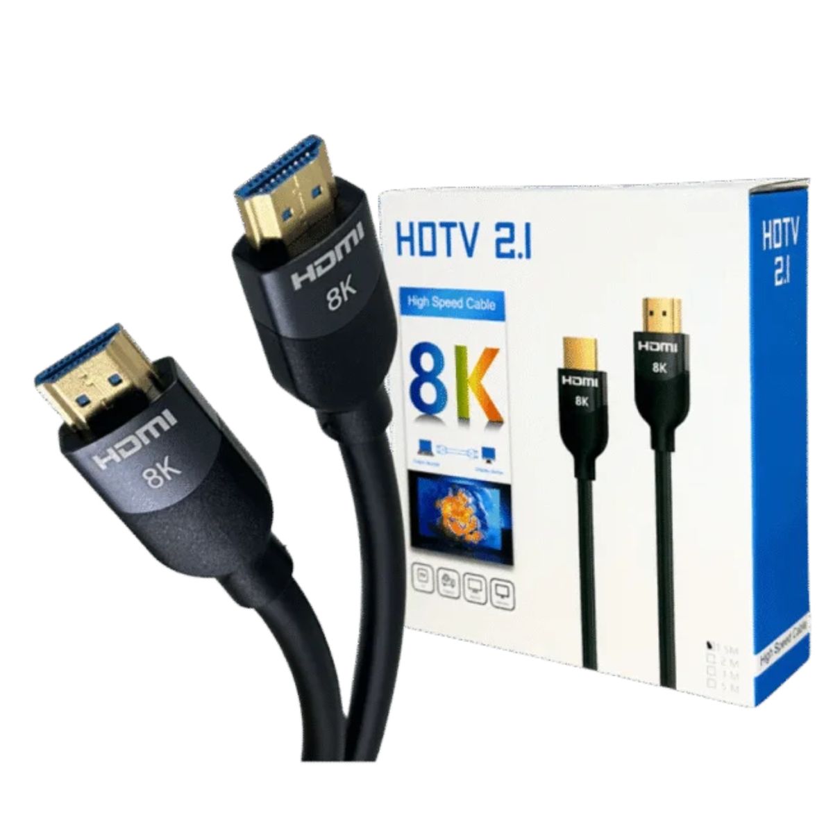 JALTECH - Cable Hdmi 2.1 8k Versión 5 Metros