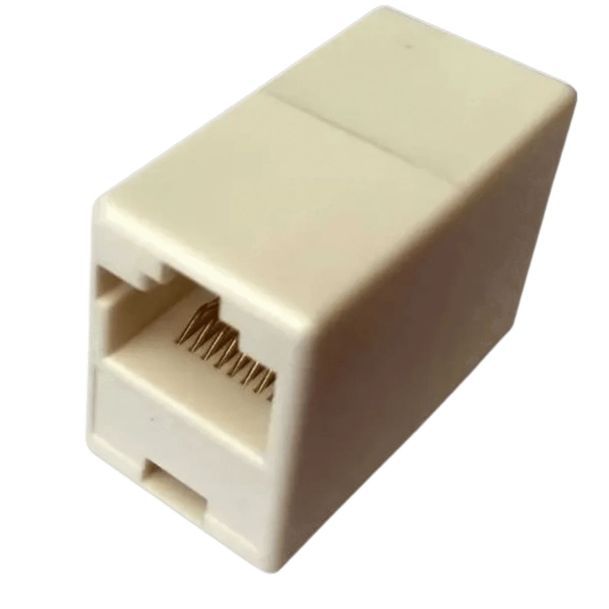 JALTECH - Adaptador unión RJ-45 hembra a hembra CAT 5 y 6