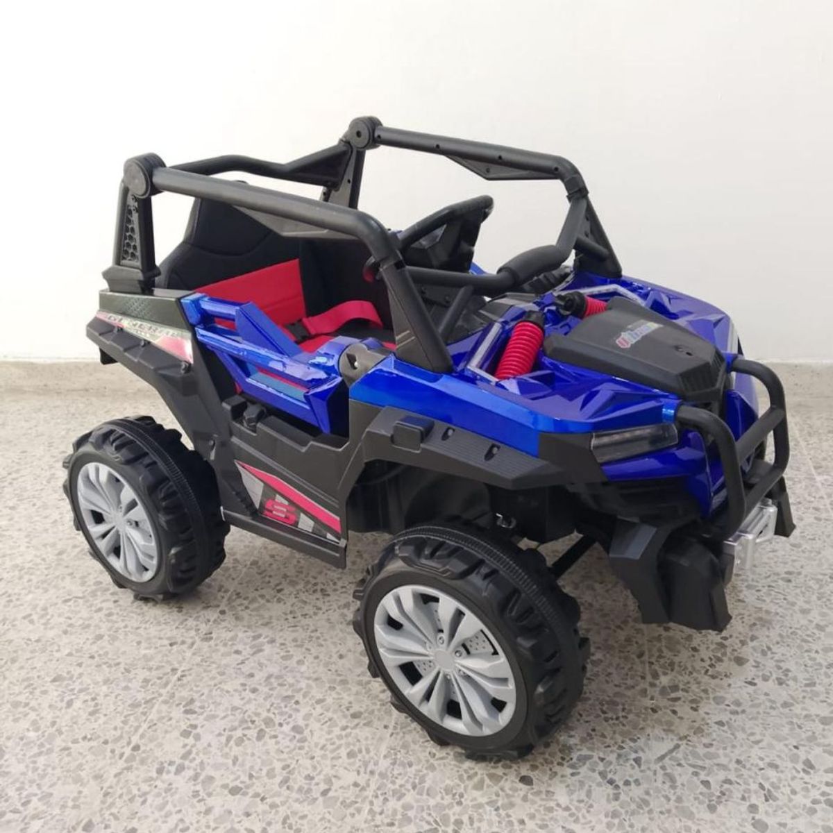 GENERICO - Carro Montable Eléctrico Razer 12V Control Remoto