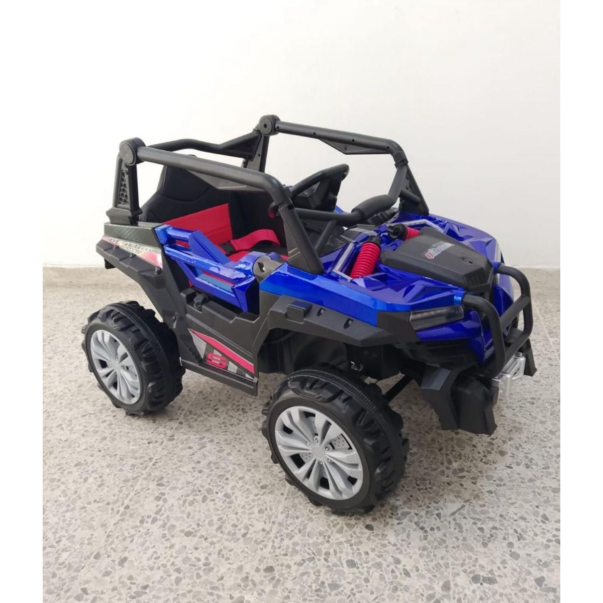 GENERICO - Carro Montable Eléctrico Razer 12V Control Remoto