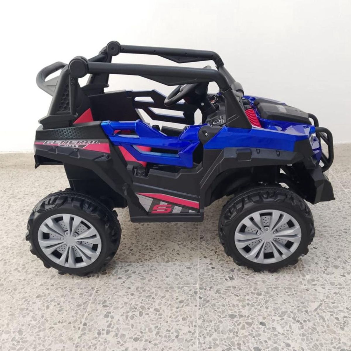 GENERICO - Carro Montable Eléctrico Razer 12V Control Remoto