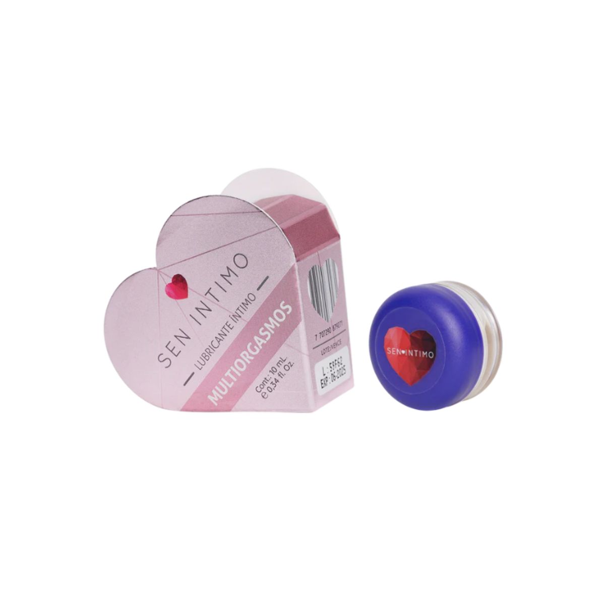 GENERICO - Lubricante Multiorgasmos Sen Intimo x 10 Ml