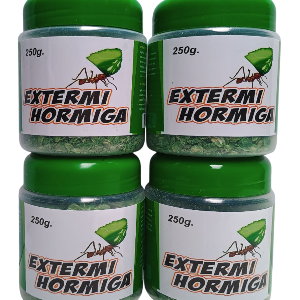 GENERICO - PACK x 4 Und EXTERMI HORMIGA Granulado 250g Contra Hormigas Arrieras