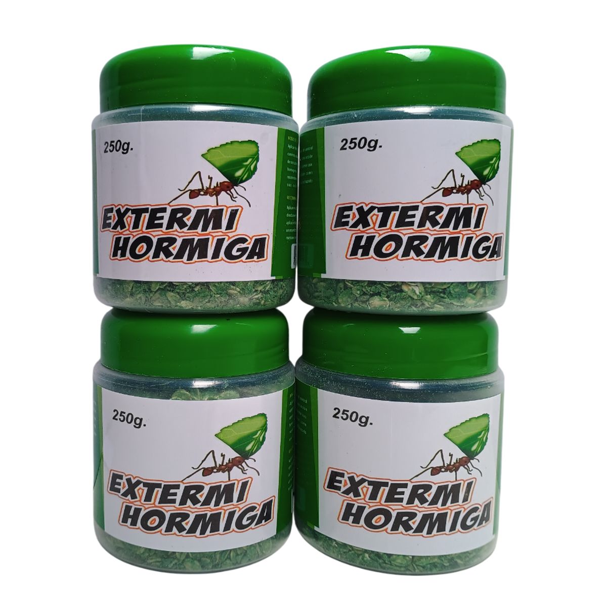 GENERICO - PACK x 4 Und EXTERMI HORMIGA Granulado 250g Contra Hormigas Arrieras