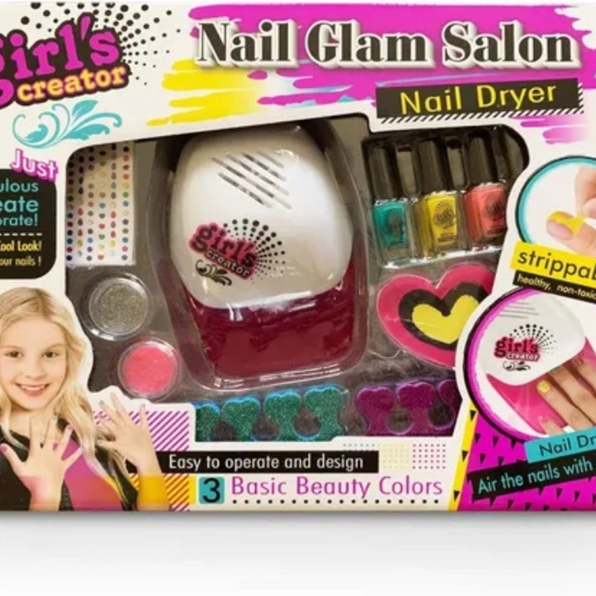 GENERICO - Kit Belleza Spa De Uñas Manicure Juguetes Para Niñas Juguete