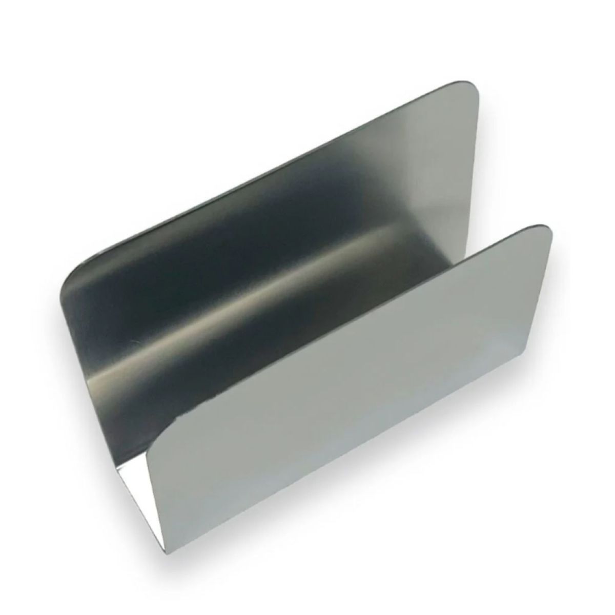 TRIPLE CLEAN - Servilletero Liso De Mesa En Acero Inoxidable