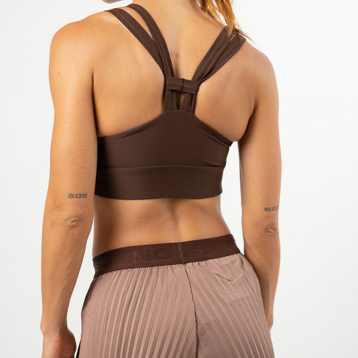 NO RULES - Top deportivo Speed Top Chocolate