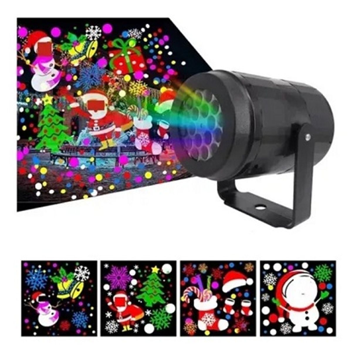 GENERICO - MINI PROYECTOR DE LUCES DE NAVIDAD