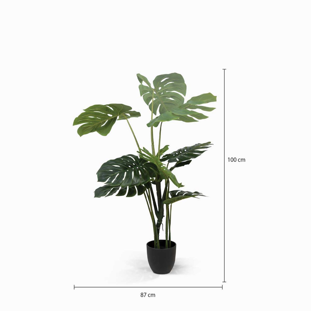 AMBIENTE LIVING - Planta Monstera Artificial 120 cm