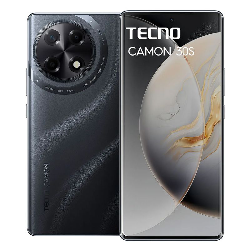 TECNO MOBILE - Celular Tecno CAMON 30S 256GB 8GB Negro