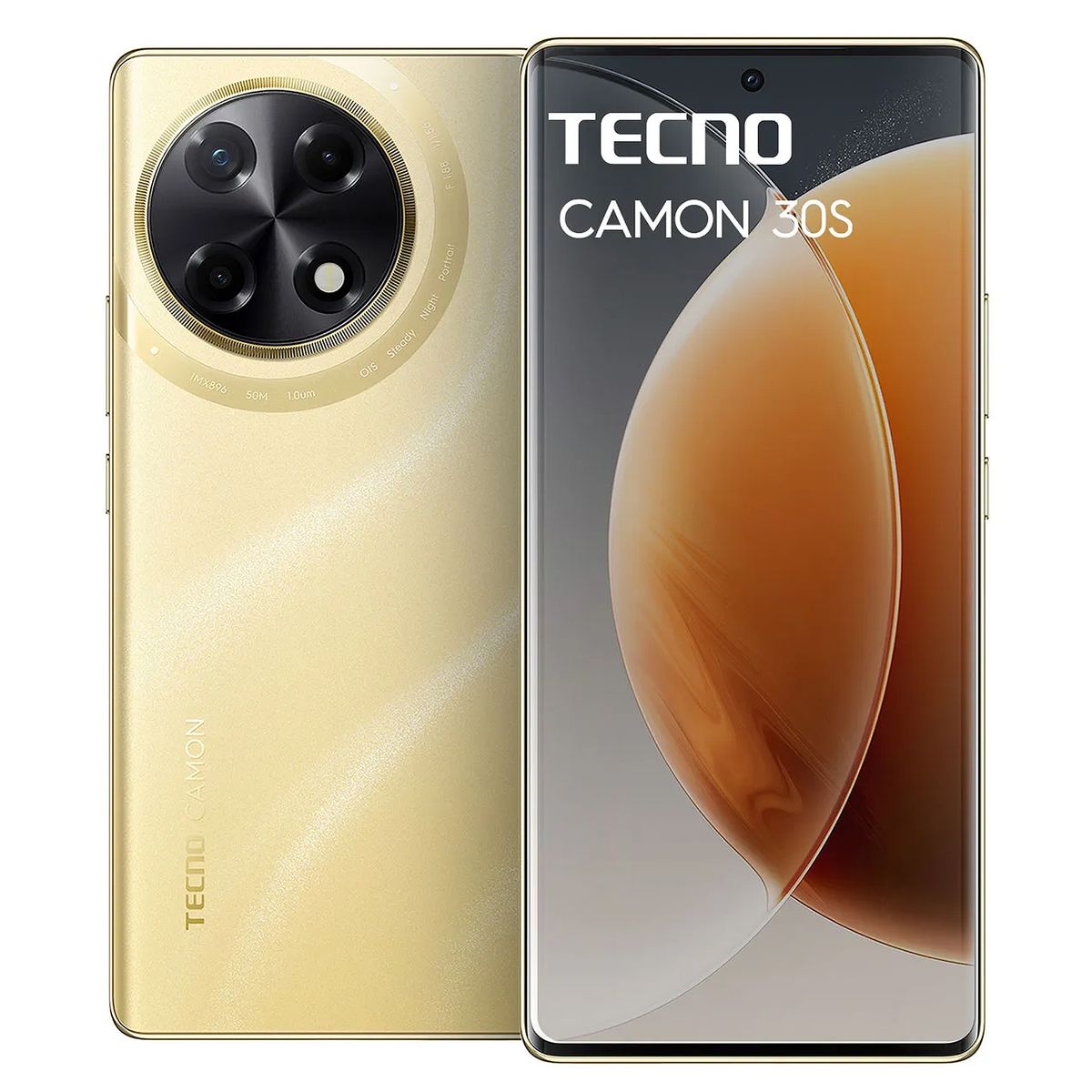 TECNO MOBILE - Celular Tecno CAMON 30S 256GB 8GB Dorado
