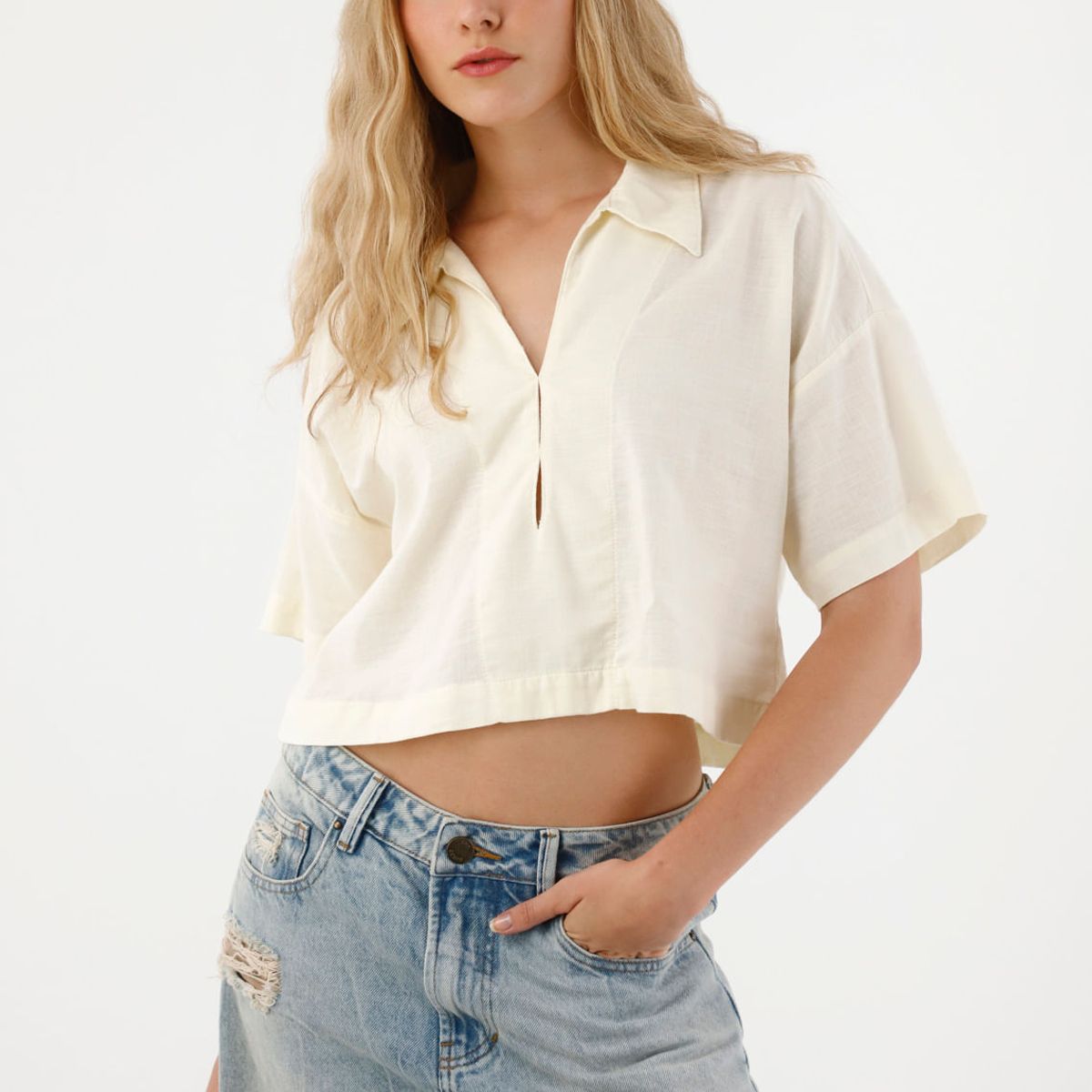 TENNIS - Camisa manga corta para mujer