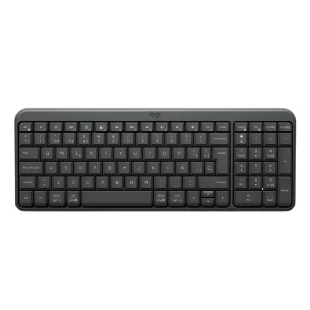 LOGITECH - Teclado Bluetooth Inalámbrico Logitech K250 Compacto Negro