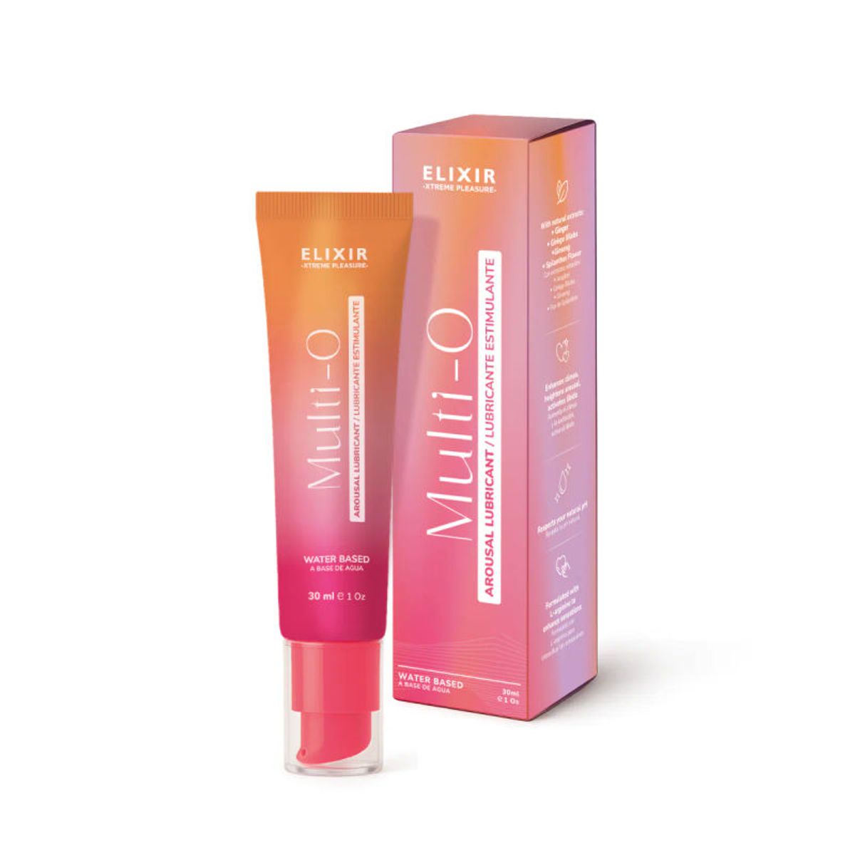 ELIXIR - Gel Lubricante Íntimo Multi O Elixir
