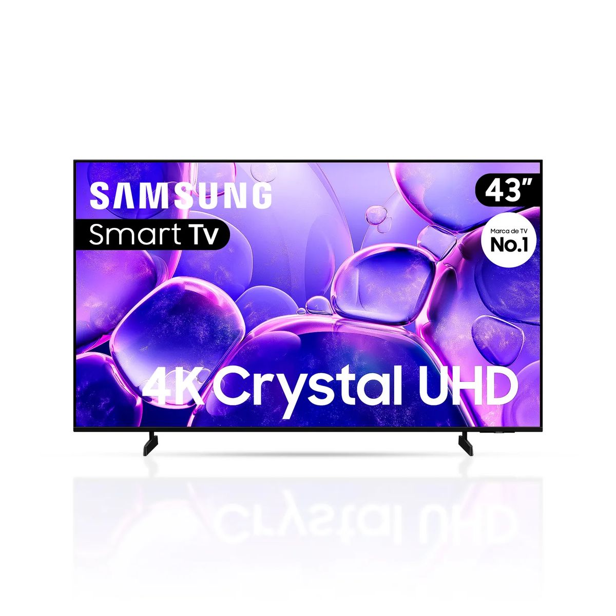 SAMSUNG - Televisor Samsung 43′ 4K UHD Crystal Smart Tv UN43U8000FK
