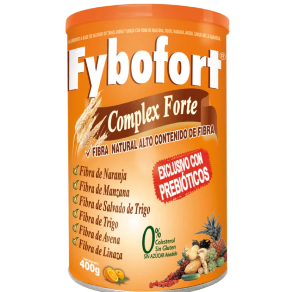 NATURAL FRESHLY - SUPLEMENTO PSYLLIUM Y PROBIOTICOS FYBOFORT COMPLEX FORTE