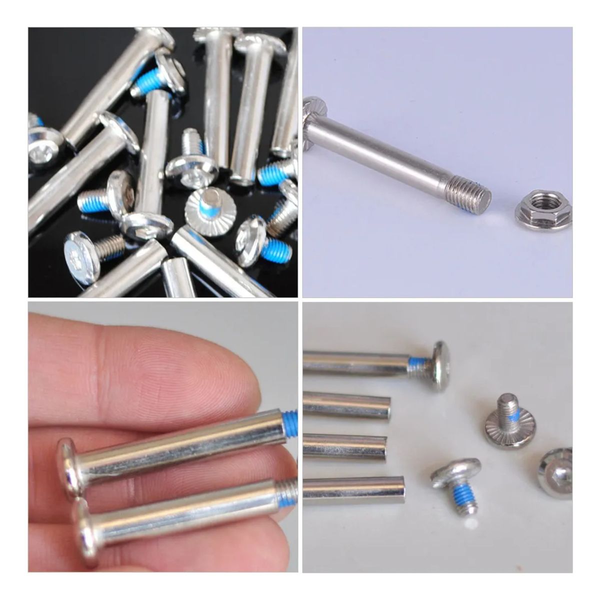 DISTRIONLINE - Tornillo para patín  semiprofesional de 31 mm, SET X8