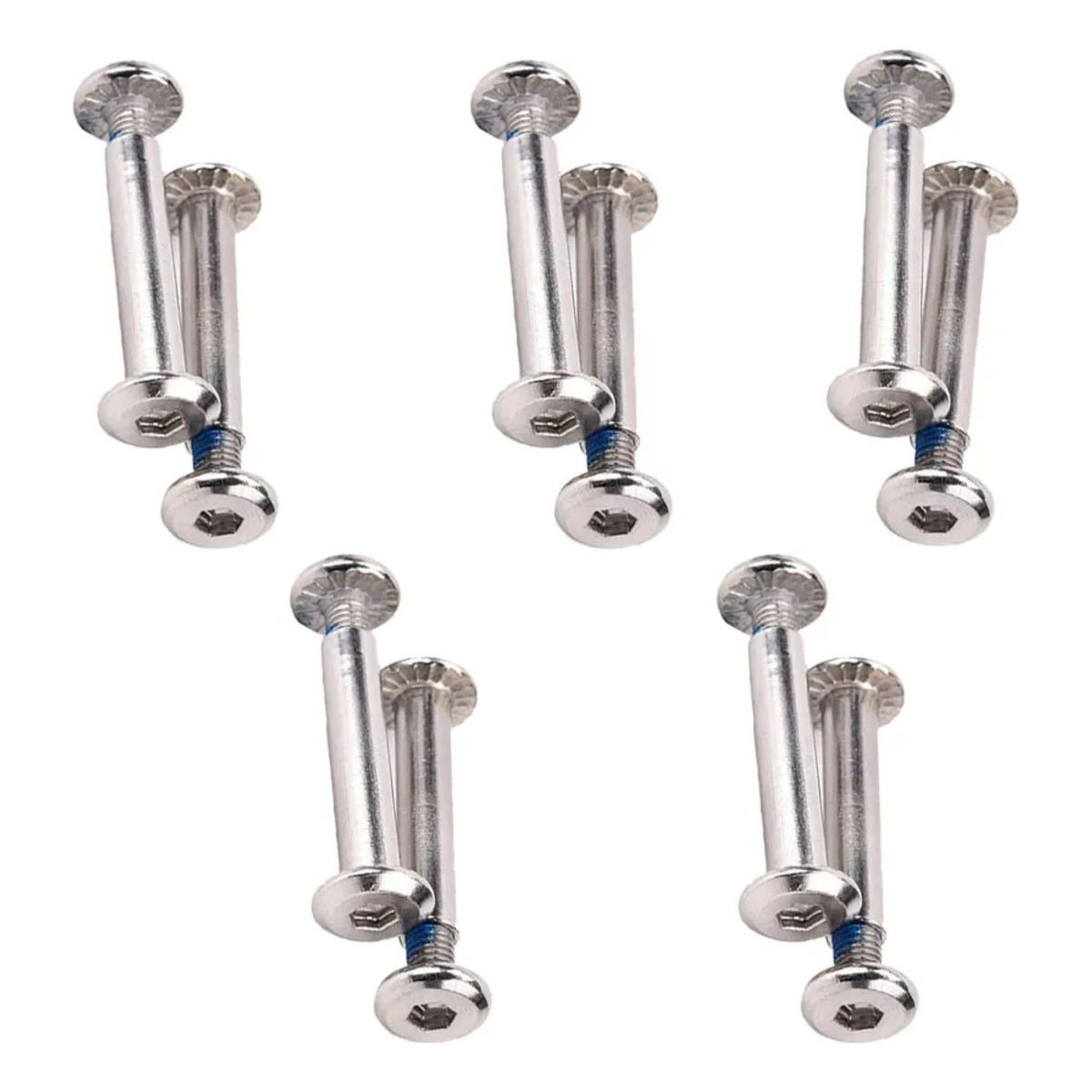 DISTRIONLINE - Tornillo para patín  semiprofesional de 31 mm, SET X8