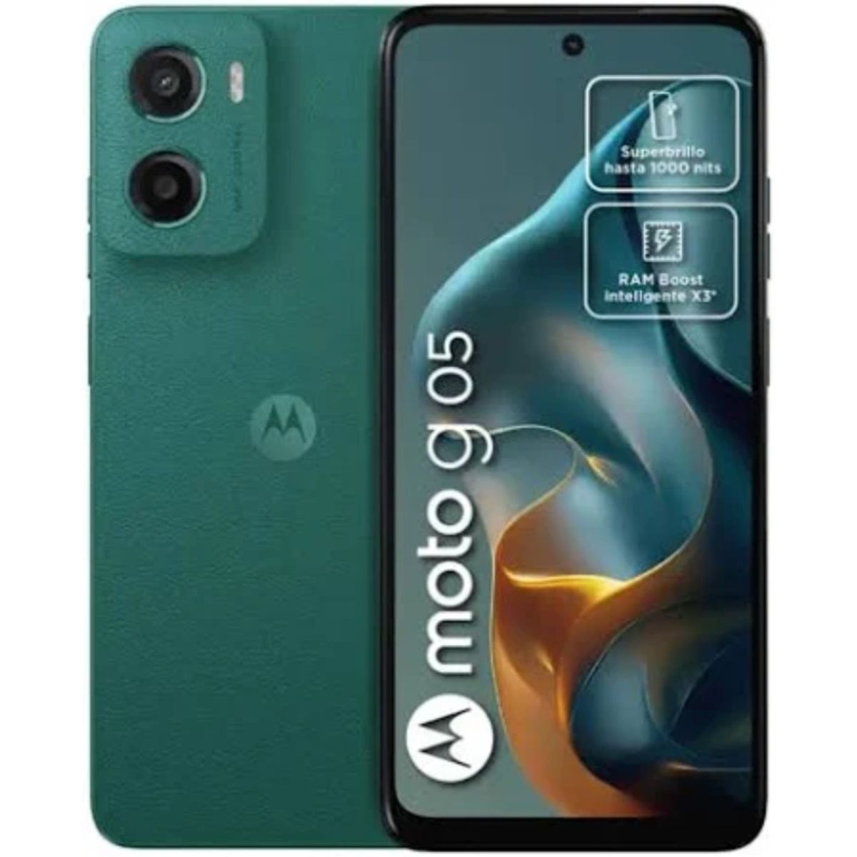 MOTOROLA - Celular Motorola G05 4G 128GB 4RAM Verde