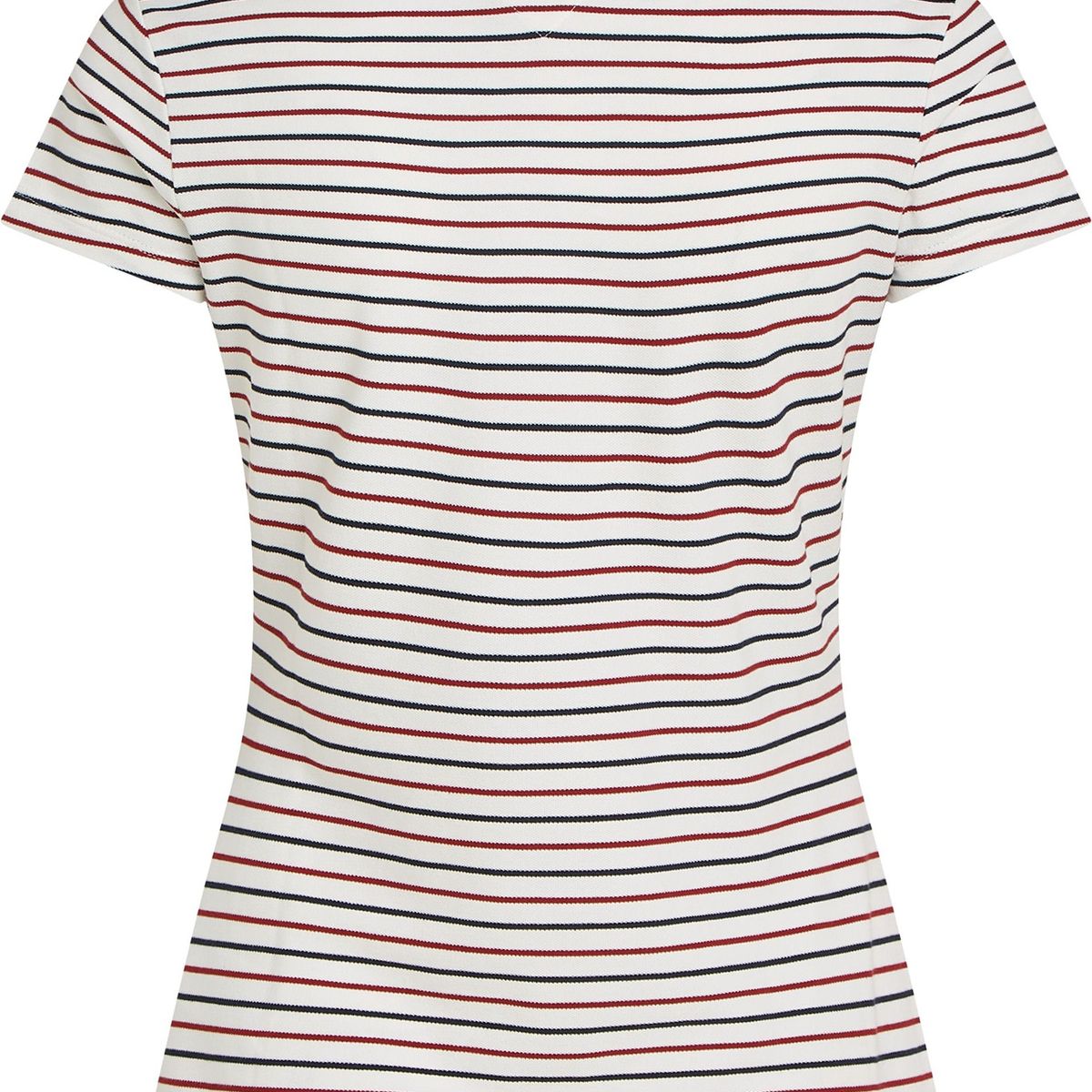TOMMY HILFIGER - Polo blanco heritage slim de manga corta Tommy Hilfiger