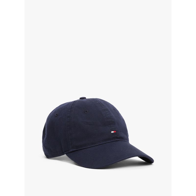 TOMMY HILFIGER - Gorra azul de béisbol con logo bordado Tommy Hilfiger