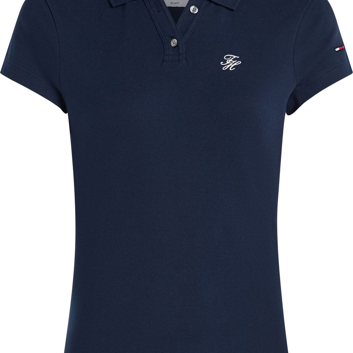 TOMMY HILFIGER - Polo multicolor de corte slim con logo script Tommy Hilfiger