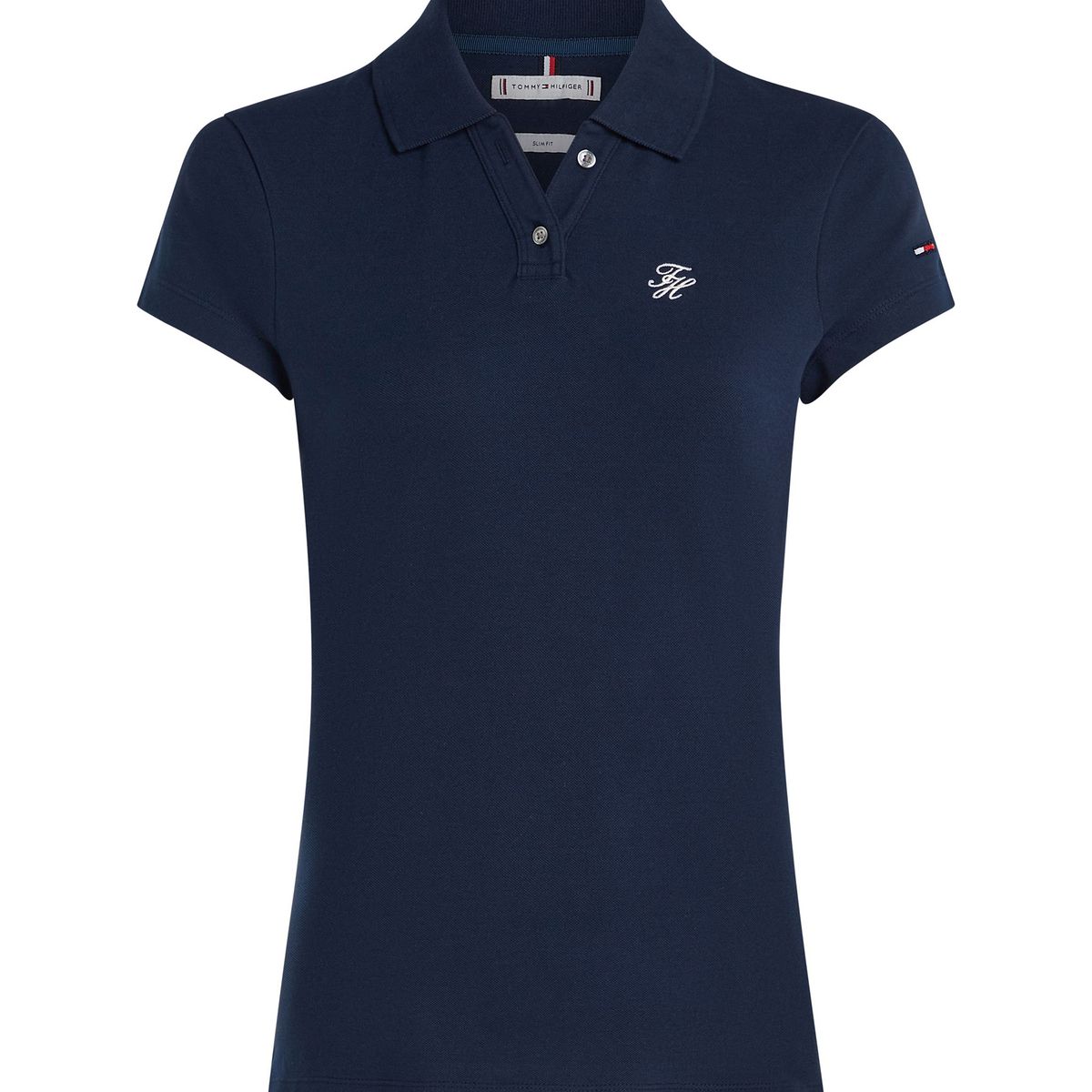 TOMMY HILFIGER - Polo multicolor de corte slim con logo script Tommy Hilfiger