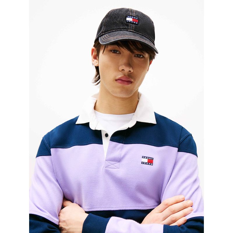 TOMMY HILFIGER - Gorra negra heritage denim Tommy Hilfiger