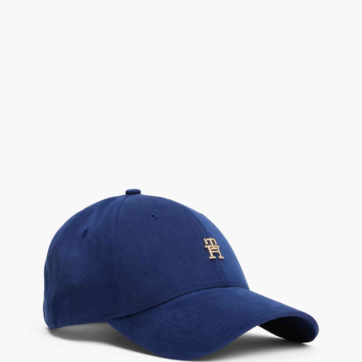 TOMMY HILFIGER - Gorra azul de béisbol con monograma TH Tommy Hilfiger